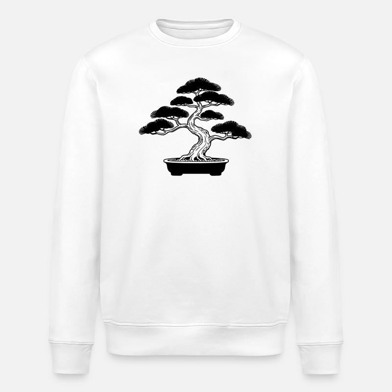 bonsai - Stanley/Stella ROLLER Unisex Organic Sweatshirt - white