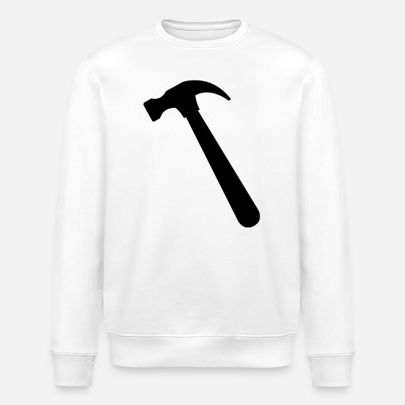 Marteau - Sweat bio ROLLER Stanley/Stella Unisexe - blanc