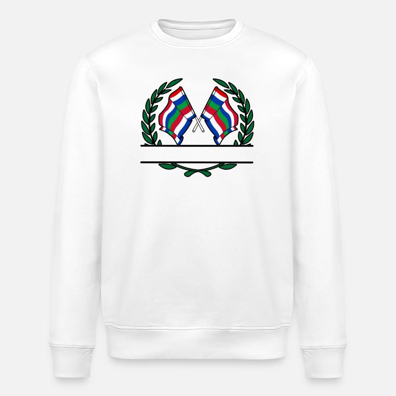 Schier Laurel Custom – Island Edition - Stanley/Stella Unisex Bio-Sweatshirt ROLLER - Weiß