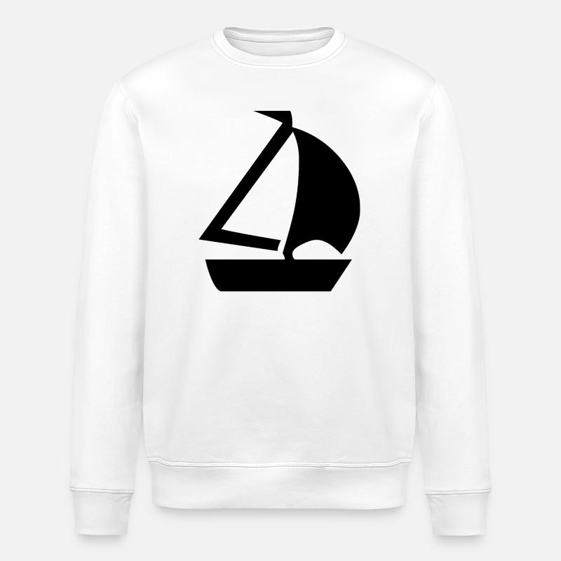 Segeln - Stanley/Stella Unisex Bio-Sweatshirt ROLLER - Weiß