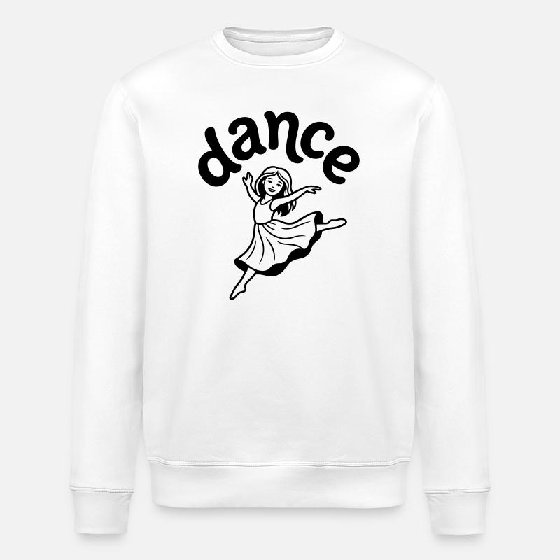 danseuse - Sweat bio ROLLER Stanley/Stella Unisexe - blanc