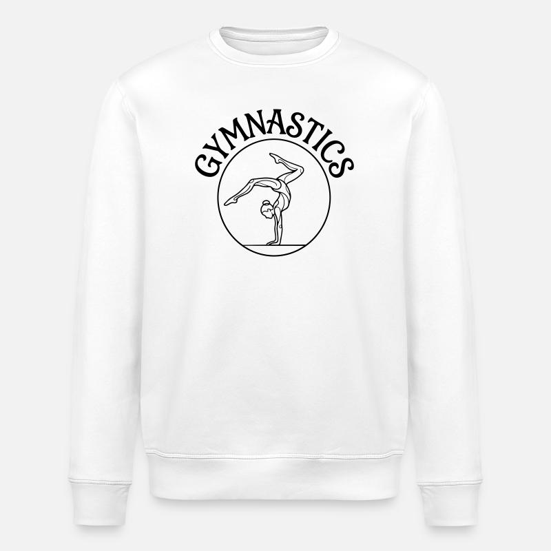 gymnastique - Sweat bio ROLLER Stanley/Stella Unisexe - blanc