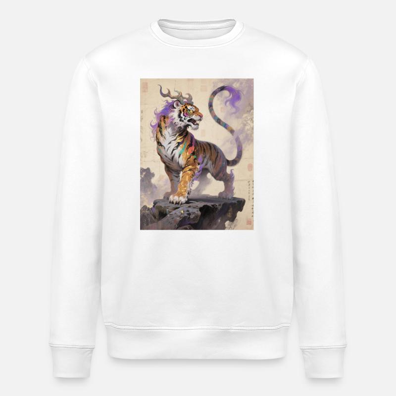 Golden Eternity: Zouwu – Absolute - Stanley/Stella ROLLER Unisex Organic Sweatshirt - white
