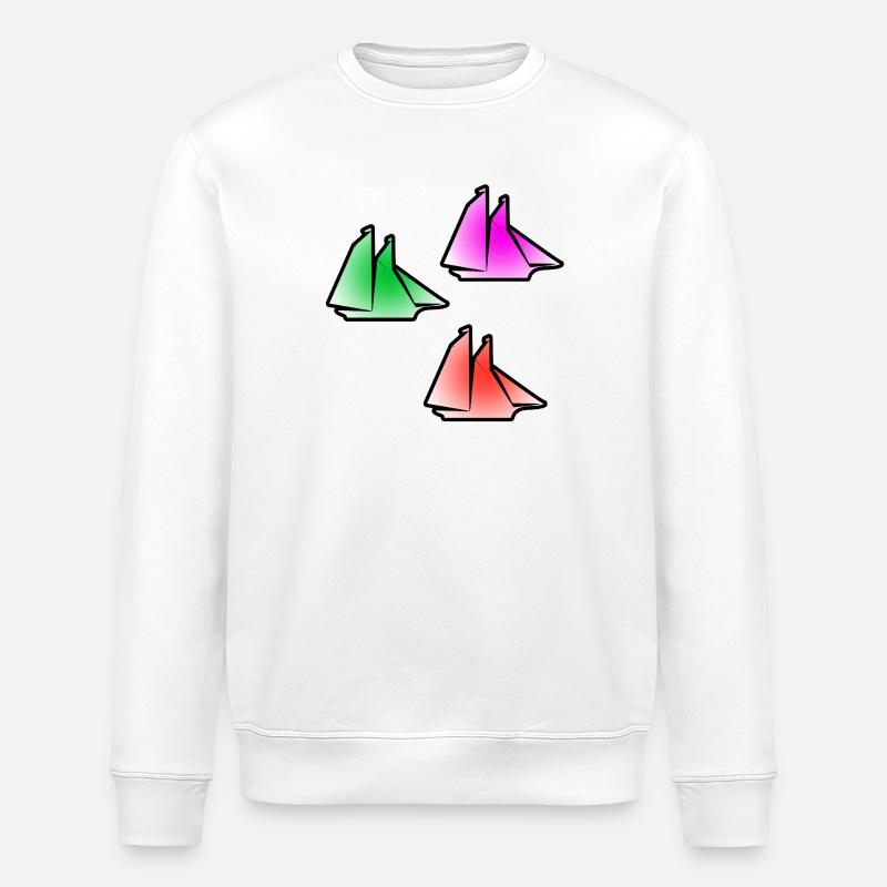 Voile - Sweat bio ROLLER Stanley/Stella Unisexe - blanc