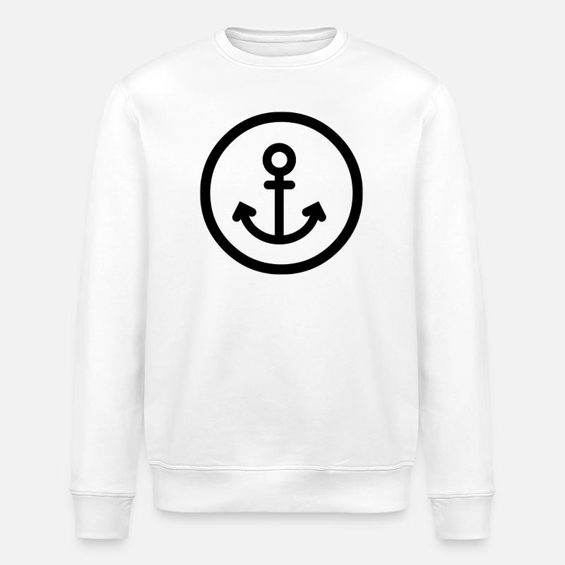 Sail - Stanley/Stella ROLLER Unisex Organic Sweatshirt - white