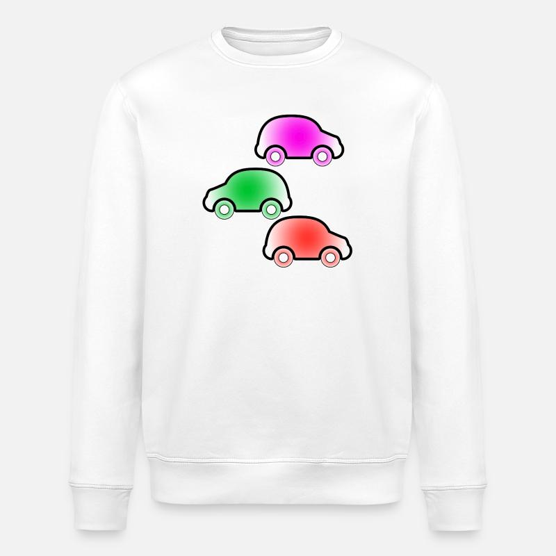 Autos - Stanley/Stella Unisex Bio-Sweatshirt ROLLER - Weiß