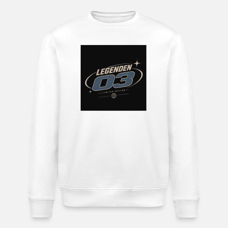 Legends 03 – Édition limitée - Sweat bio ROLLER Stanley/Stella Unisexe - blanc