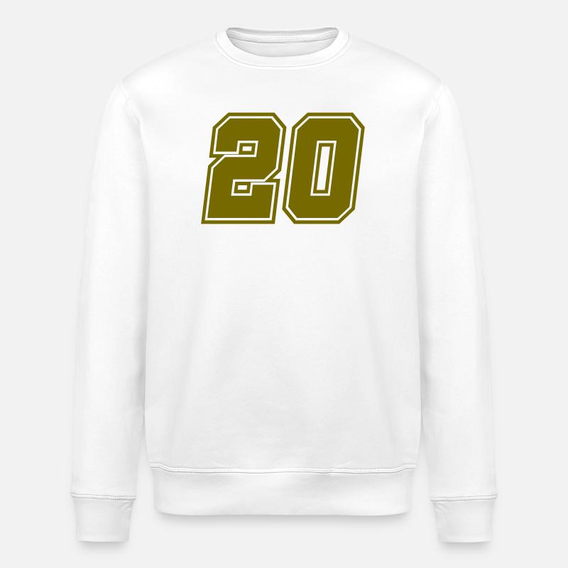 20 - Sweat bio ROLLER Stanley/Stella Unisexe - blanc