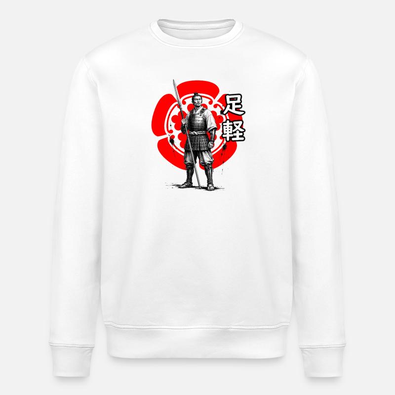 Ashigaru du clan Oda, période Sengoku - Sweat bio ROLLER Stanley/Stella Unisexe - blanc