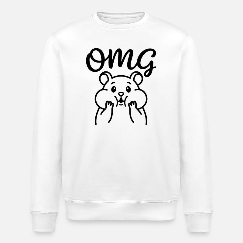 Oh mein Gott. - Stanley/Stella Unisex Bio-Sweatshirt ROLLER - Weiß
