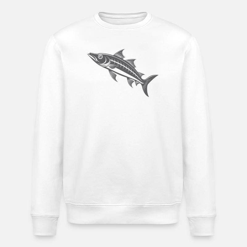 Barracuda - Sweat bio ROLLER Stanley/Stella Unisexe - blanc