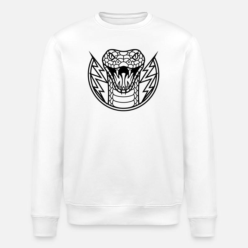 Anaconda - Stanley/Stella Unisex Bio-Sweatshirt ROLLER - Weiß