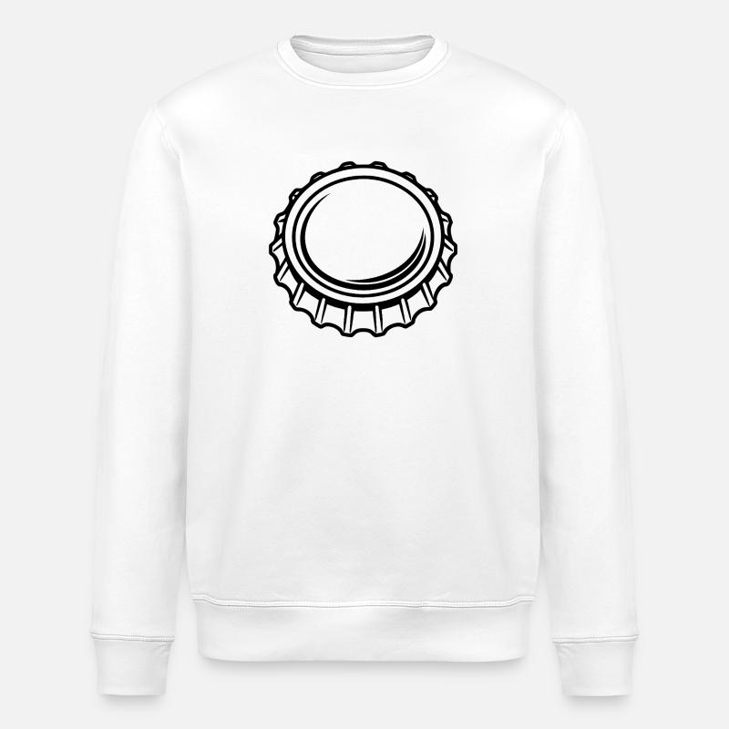 Bottle cap - Stanley/Stella ROLLER Unisex Organic Sweatshirt - white