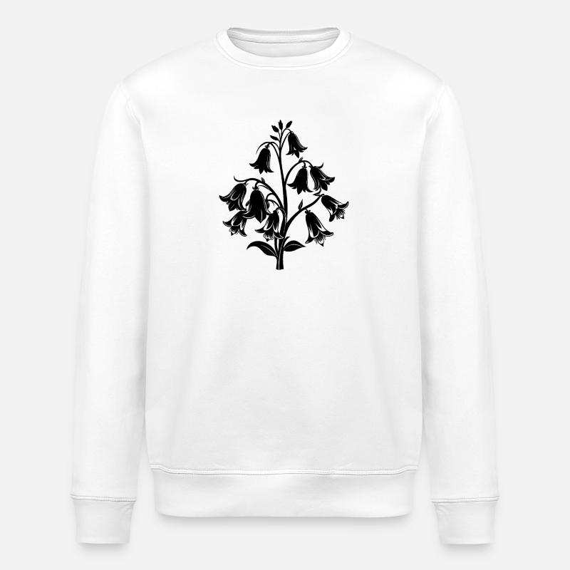 Glockenblumen - Stanley/Stella Unisex Bio-Sweatshirt ROLLER - Weiß