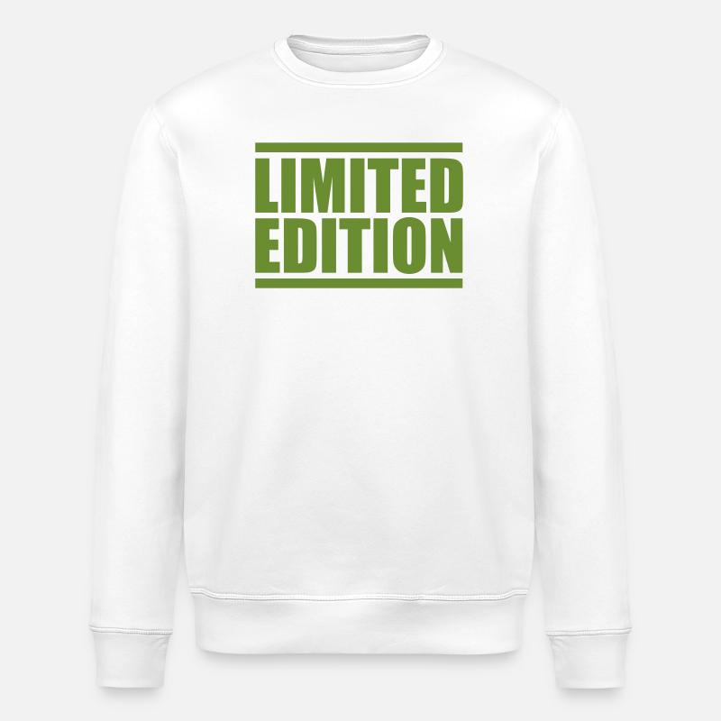 Limited edition - Stanley/Stella ROLLER Unisex Organic Sweatshirt - white