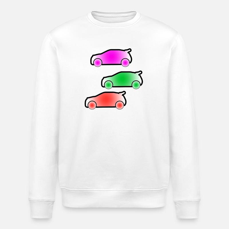 automobiles - Stanley/Stella ROLLER Unisex Organic Sweatshirt - white