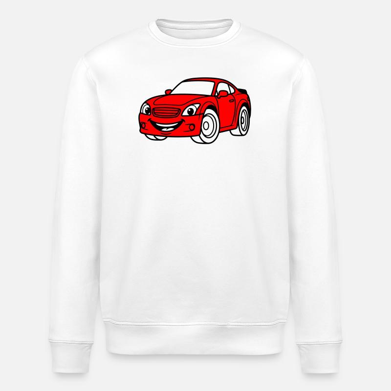 Car Children - Stanley/Stella Unisex Bio-Sweatshirt ROLLER - Weiß