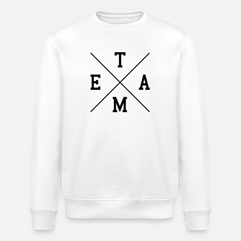 Team - Stanley/Stella ROLLER Unisex Organic Sweatshirt - white