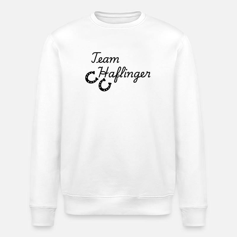 Équipe Haflinger - Sweat bio ROLLER Stanley/Stella Unisexe - blanc