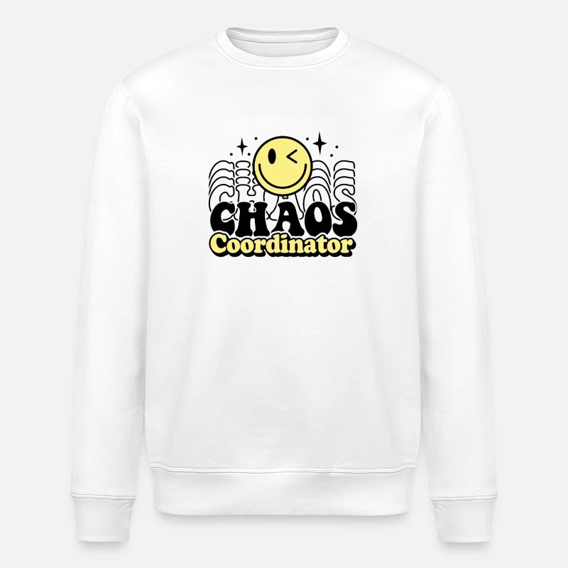 coordinator - Stanley/Stella ROLLER Unisex Organic Sweatshirt - white