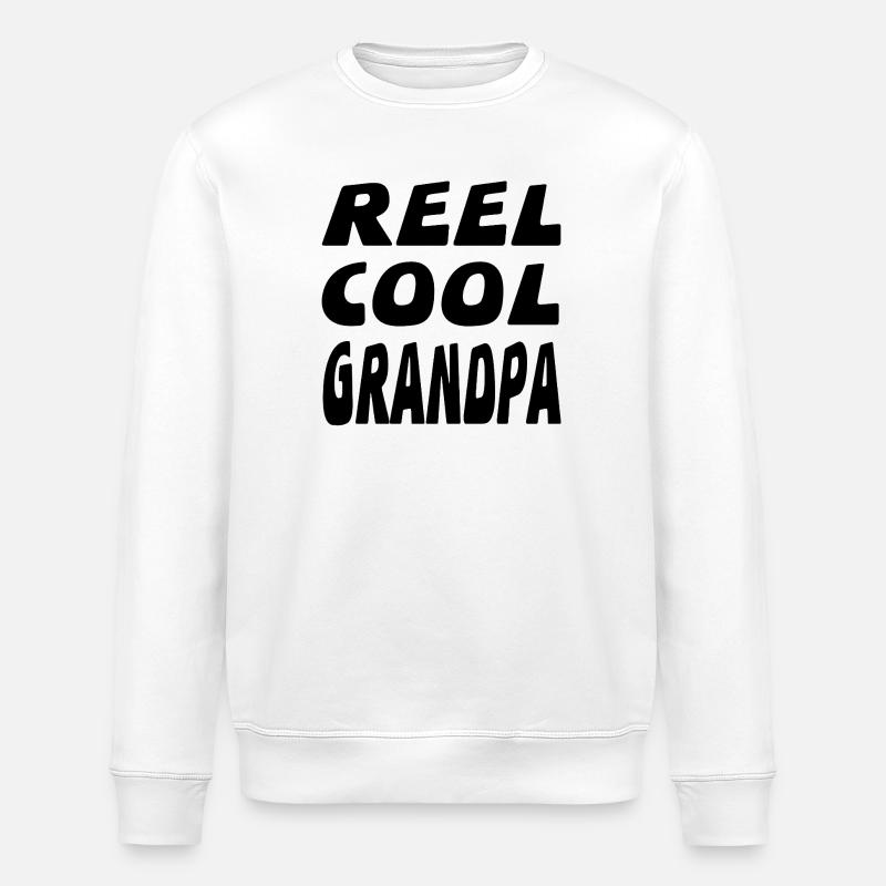 Grand-père - Sweat bio ROLLER Stanley/Stella Unisexe - blanc