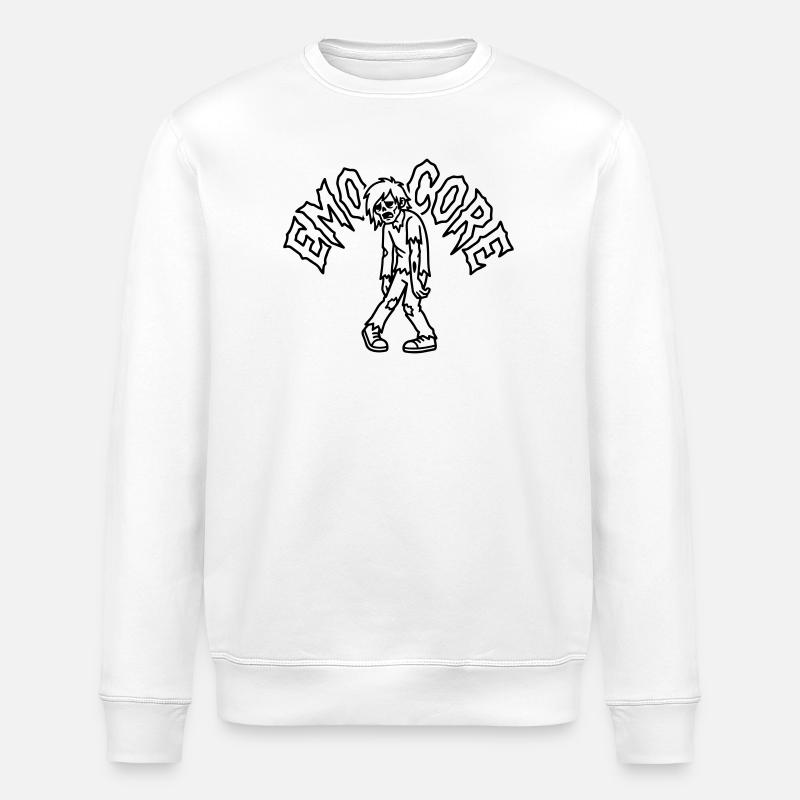 emocore - Sweat bio ROLLER Stanley/Stella Unisexe - blanc