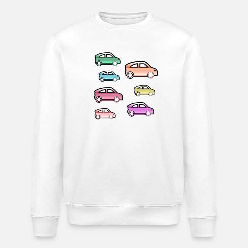 Autos - Stanley/Stella Unisex Bio-Sweatshirt ROLLER - Weiß