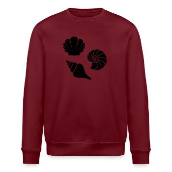 Muscheln - Stanley/Stella Unisex Bio-Sweatshirt ROLLER - Weiß - Vorne - Nik (191cm)