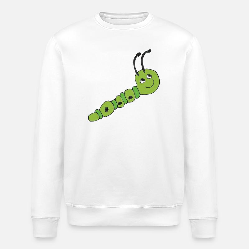 Caterpillar - Stanley/Stella ROLLER Unisex Organic Sweatshirt - white