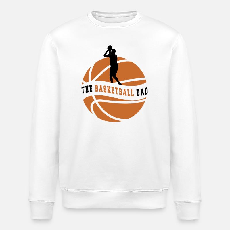 The Basketball Dad - Sweat bio ROLLER Stanley/Stella Unisexe - blanc