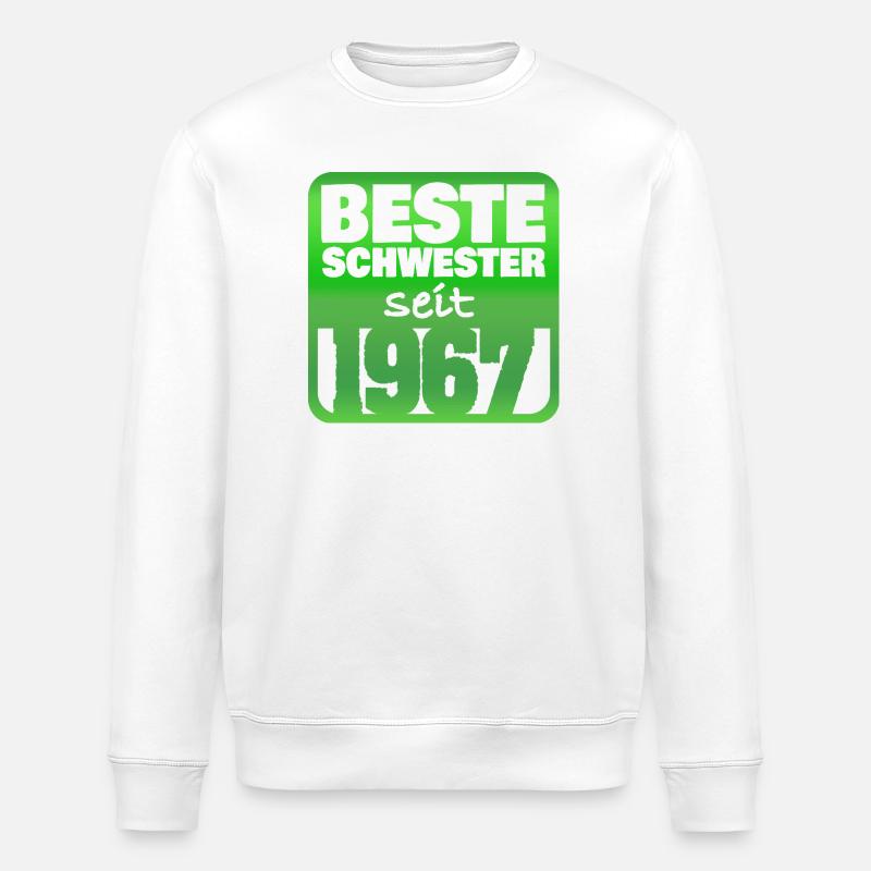 1967 - Stanley/Stella Unisex Bio-Sweatshirt ROLLER - Weiß