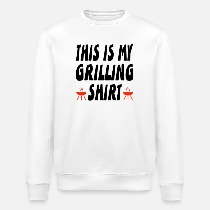 Grillen - Stanley/Stella Unisex Bio-Sweatshirt ROLLER - Weiß