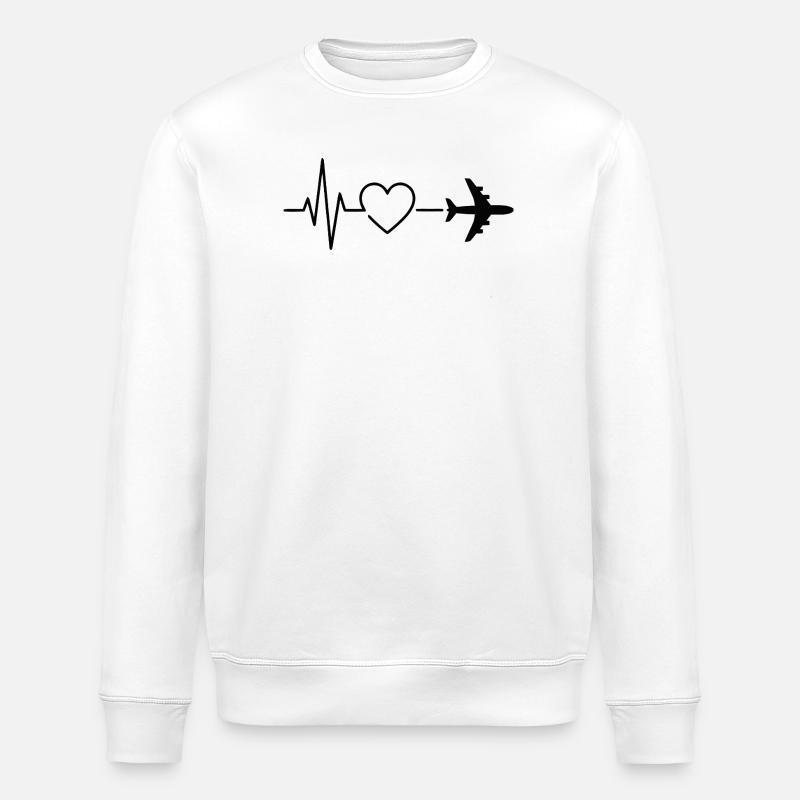 Voyage - Sweat bio ROLLER Stanley/Stella Unisexe - blanc