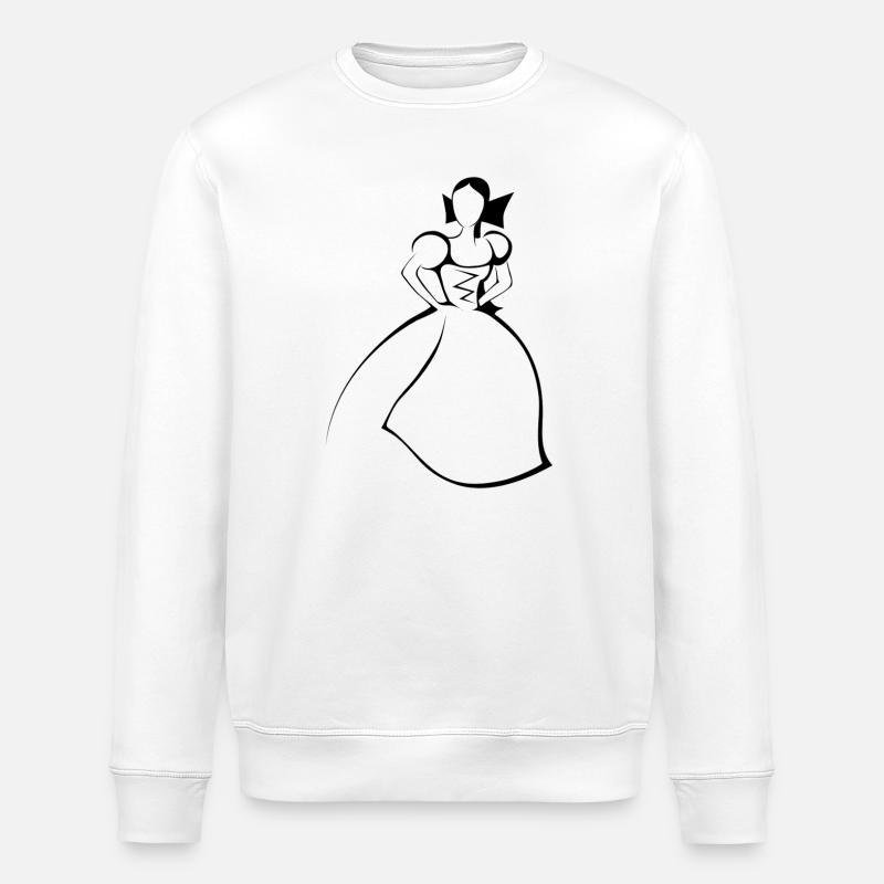 REJWARKA MARKA - Stanley/Stella Unisex Bio-Sweatshirt ROLLER - Weiß