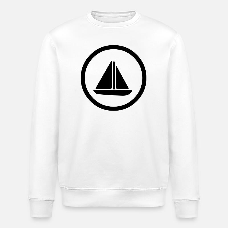 Voile - Sweat bio ROLLER Stanley/Stella Unisexe - blanc