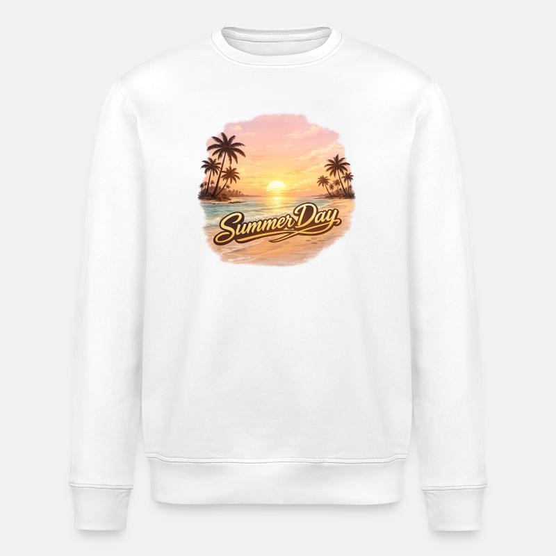 Summer Day - Stanley/Stella Unisex Bio-Sweatshirt ROLLER - Weiß