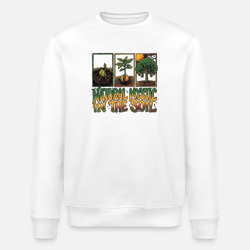 Mystic Reggae Soil - Sweat bio ROLLER Stanley/Stella Unisexe - blanc