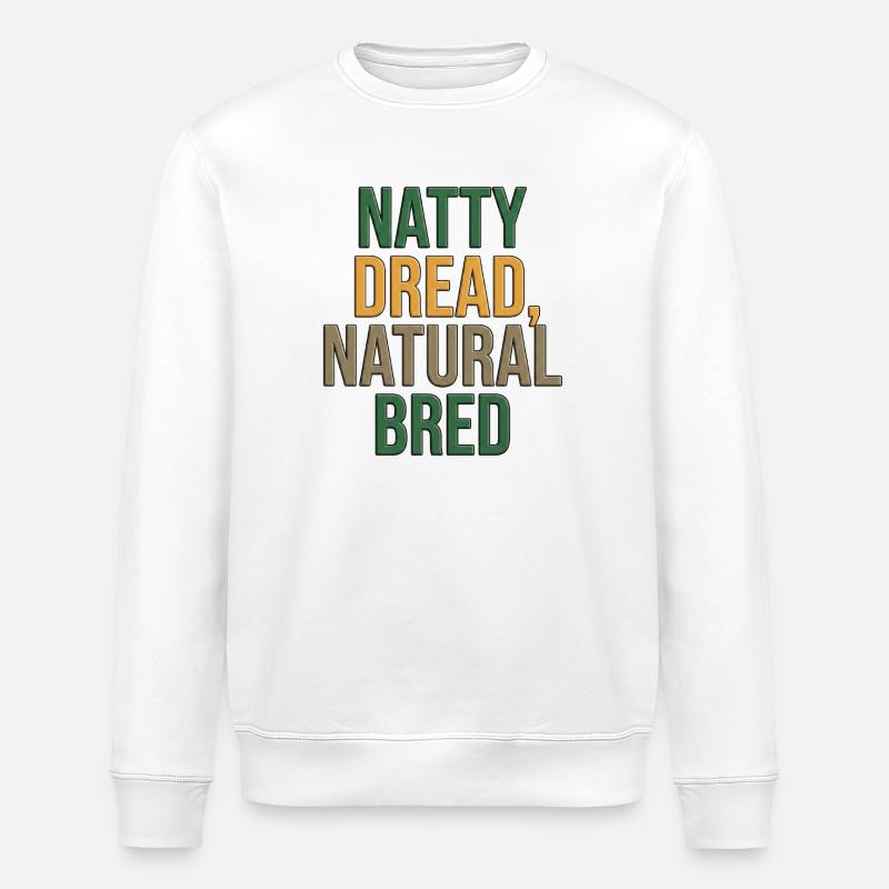 Natural Natty - Stanley/Stella Unisex Bio-Sweatshirt ROLLER - Weiß