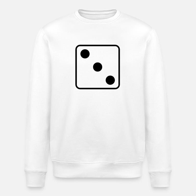 Sagt - Stanley/Stella Unisex Bio-Sweatshirt ROLLER - Weiß