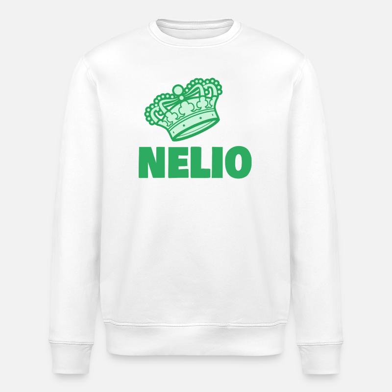 Nelio als Koenig - Stanley/Stella Unisex Bio-Sweatshirt ROLLER - Weiß