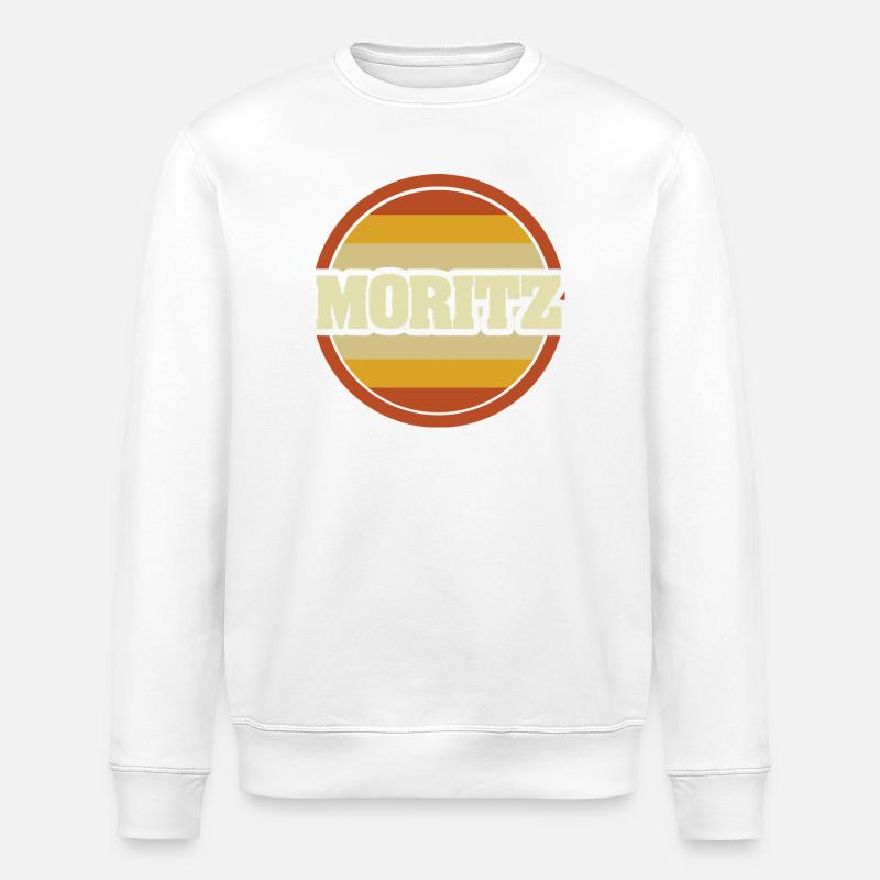 Cadeau pour Moritz - Sweat bio ROLLER Stanley/Stella Unisexe - blanc