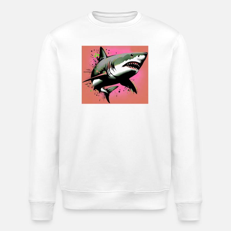 Hai - Stanley/Stella Unisex Bio-Sweatshirt ROLLER - Weiß