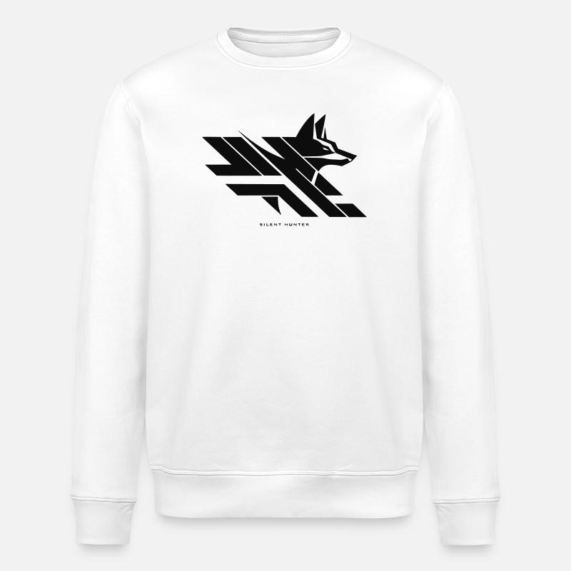 The Silent Hunter - Stanley/Stella Unisex Bio-Sweatshirt ROLLER - Weiß