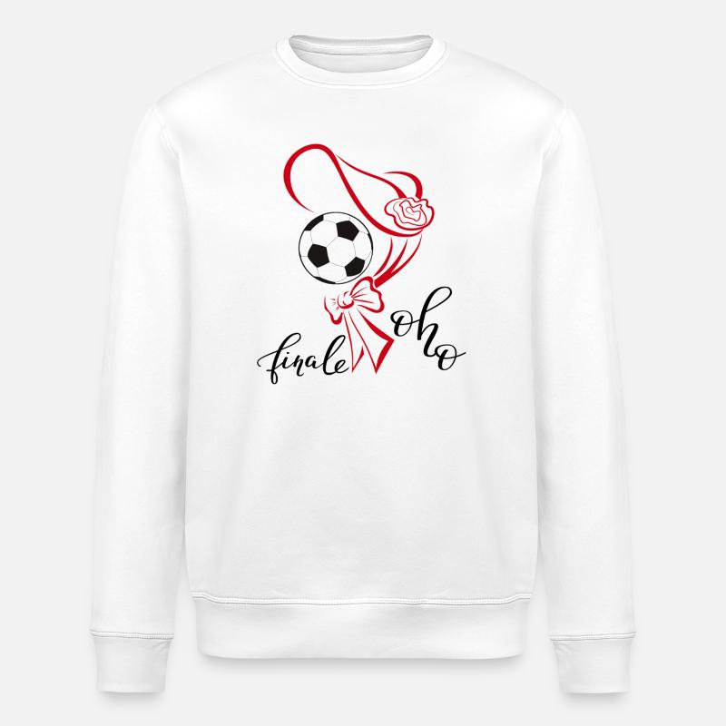 Finale Oho - Stanley/Stella Unisex Bio-Sweatshirt ROLLER - Weiß
