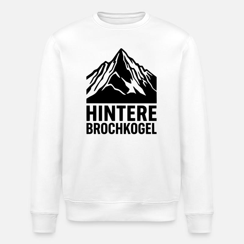 Hintere Brochkogel - Stanley/Stella Unisex Bio-Sweatshirt ROLLER - Weiß