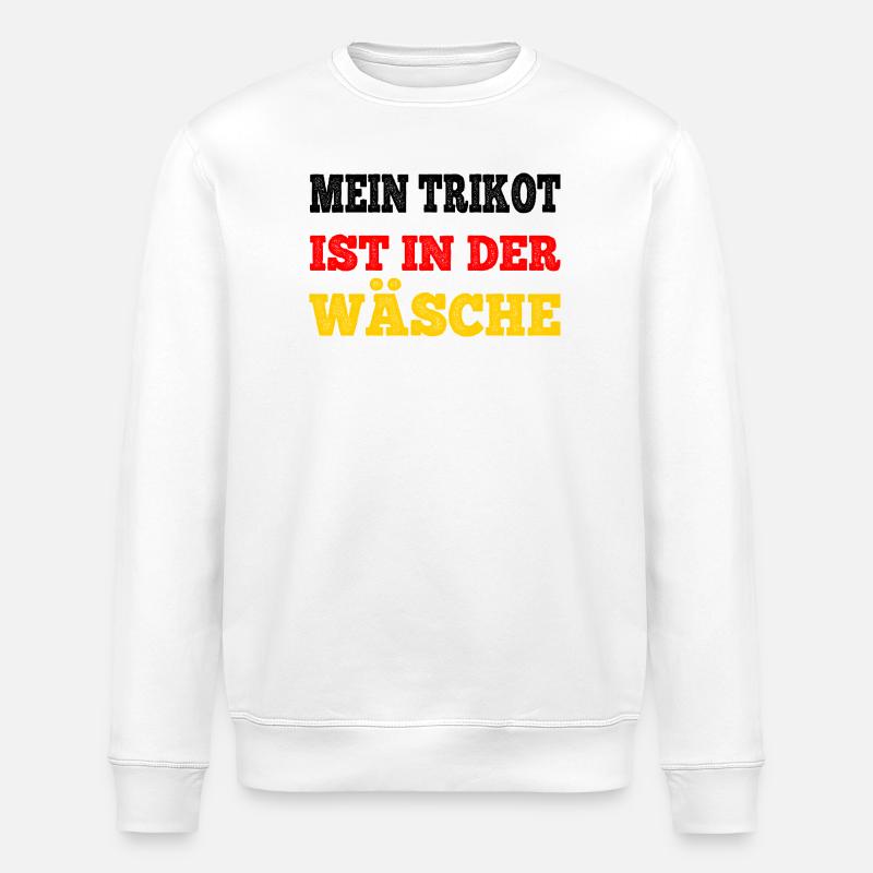 Trikot In Wäsche - Stanley/Stella Unisex Bio-Sweatshirt ROLLER - Weiß