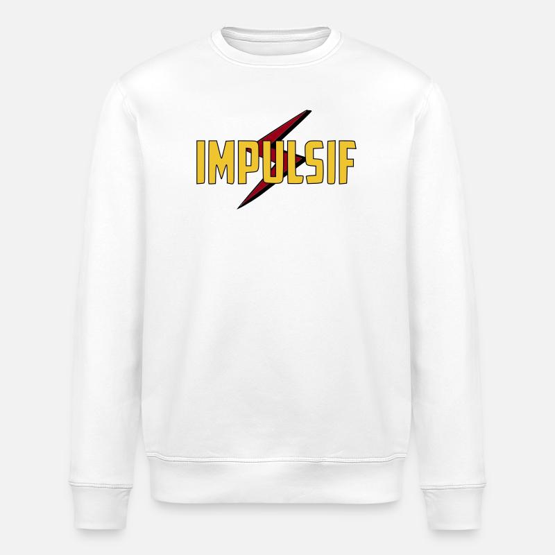 Impulsif  - Sweat bio ROLLER Stanley/Stella Unisexe - blanc