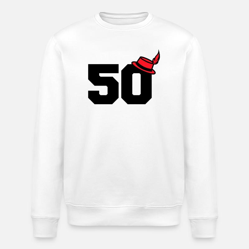 50 - Sweat bio ROLLER Stanley/Stella Unisexe - blanc