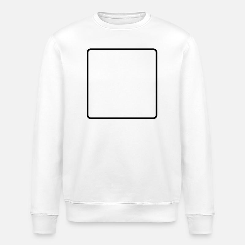 Frame Empty - Stanley/Stella ROLLER Unisex Organic Sweatshirt - white
