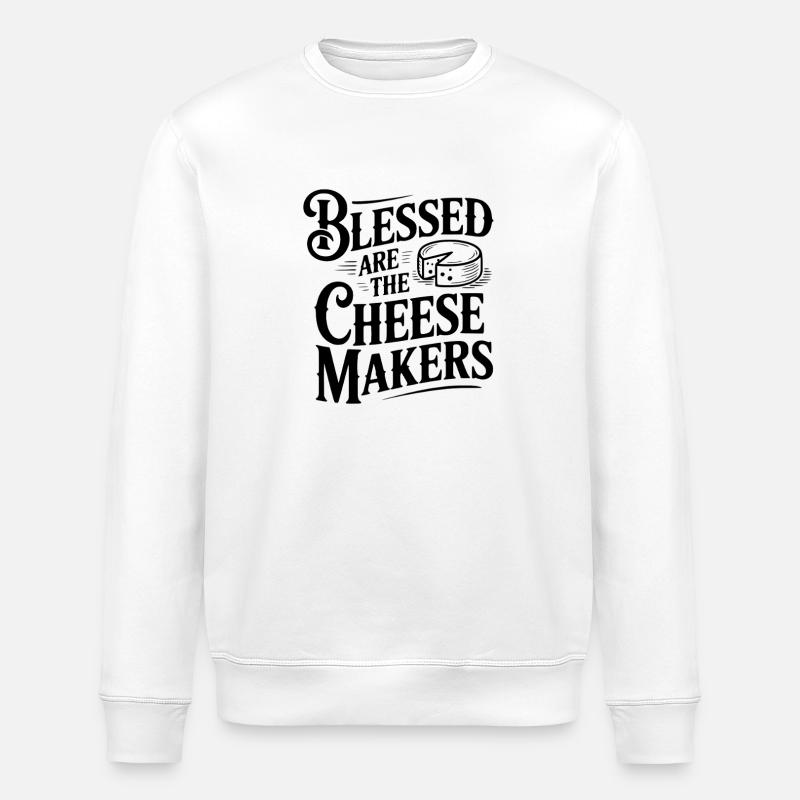 Fromagers - Sweat bio ROLLER Stanley/Stella Unisexe - blanc